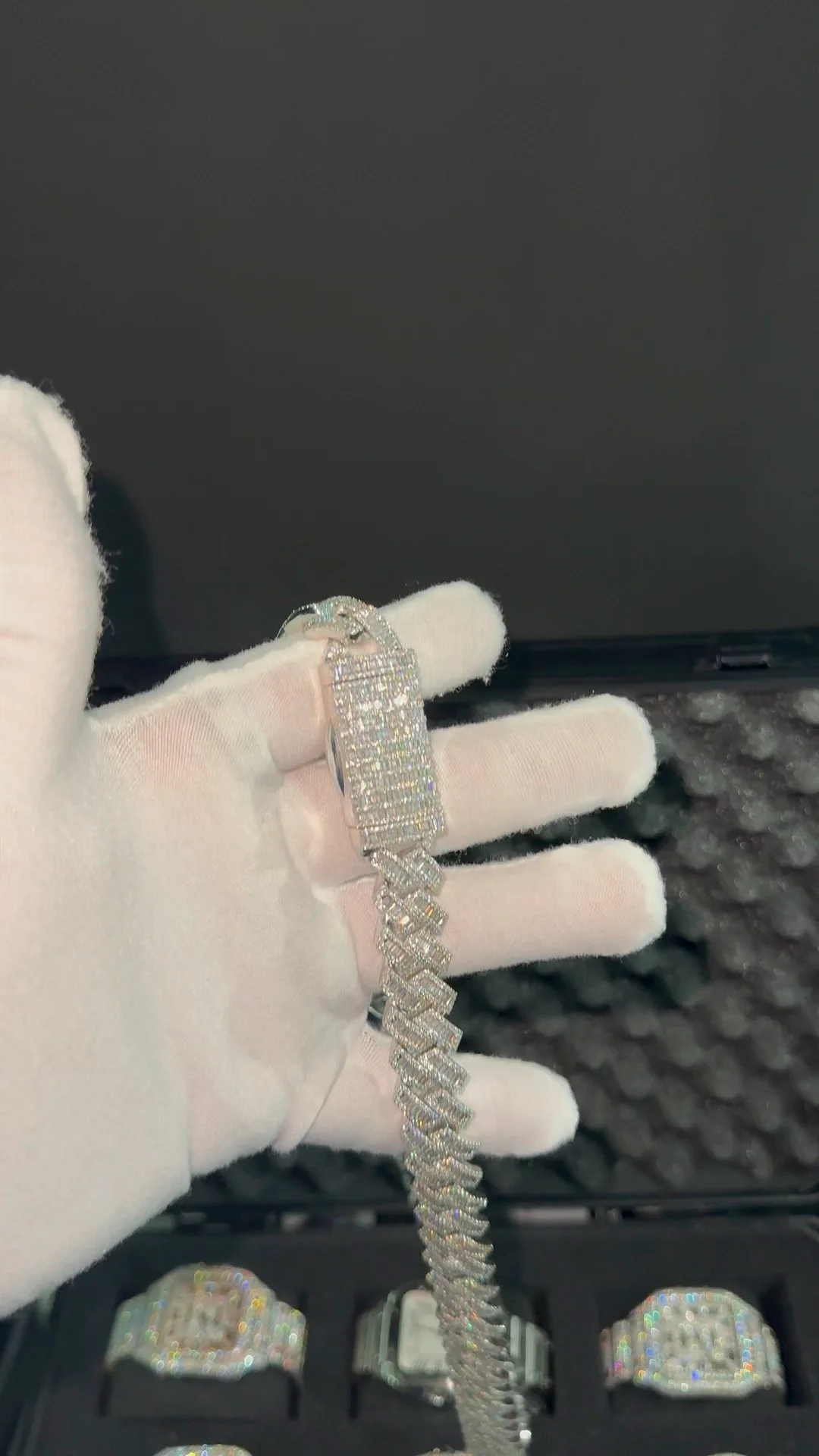 Emerald Cut Cuban Chain - Image 5
