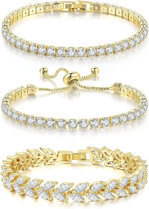 Tennis Bracelet Bezel Set