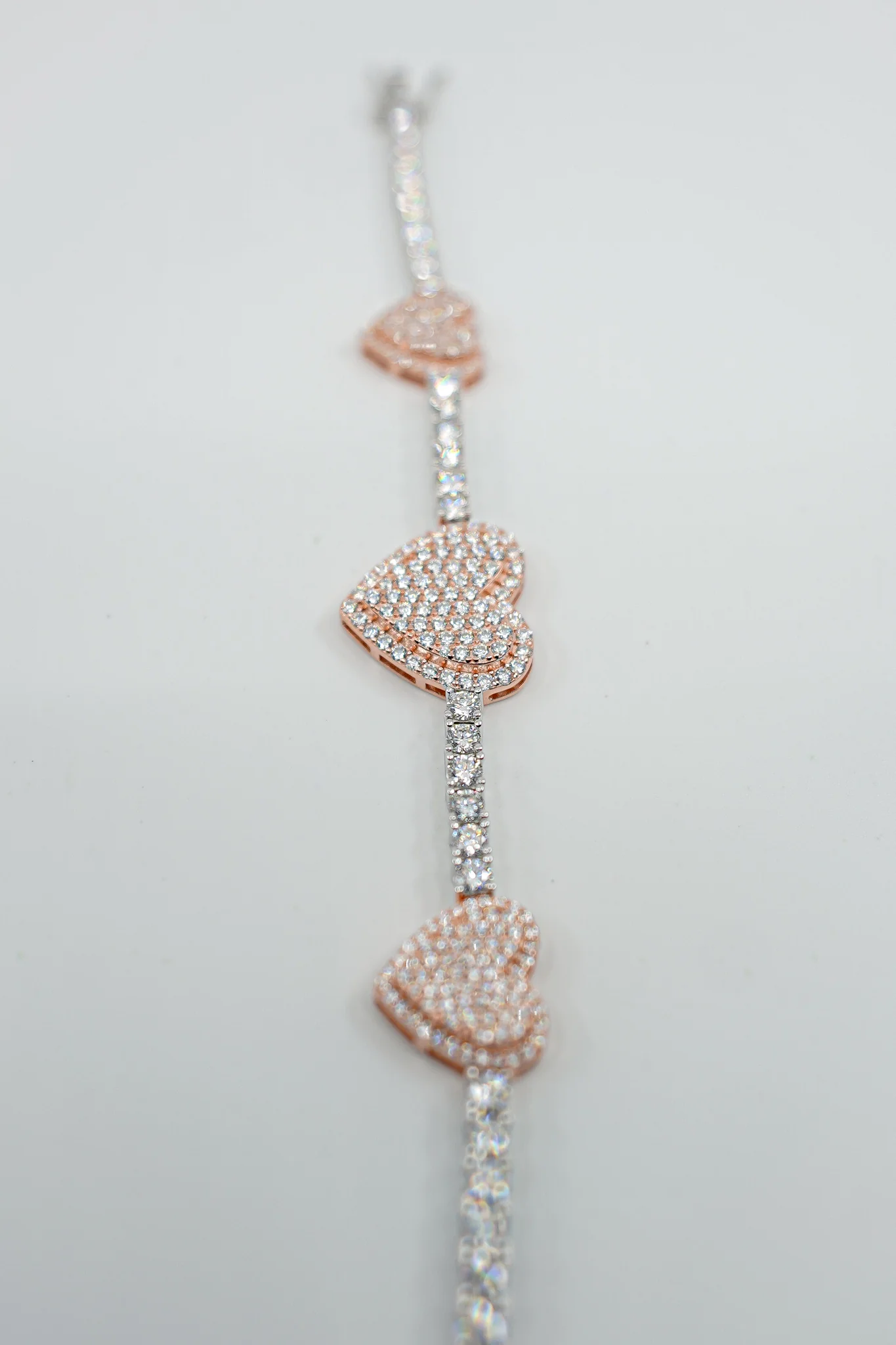 Heart Tennis Bracelet - Image 3