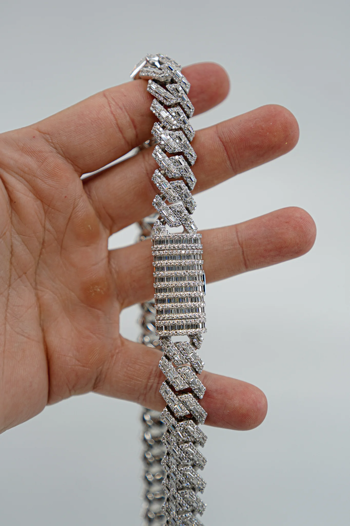 Emerald Cut Cuban Chain - Image 4