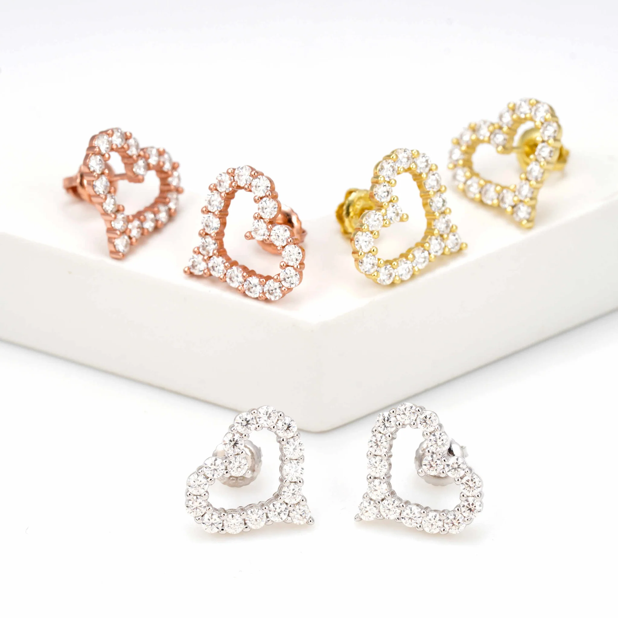 Heart Shape Earrings - Image 2
