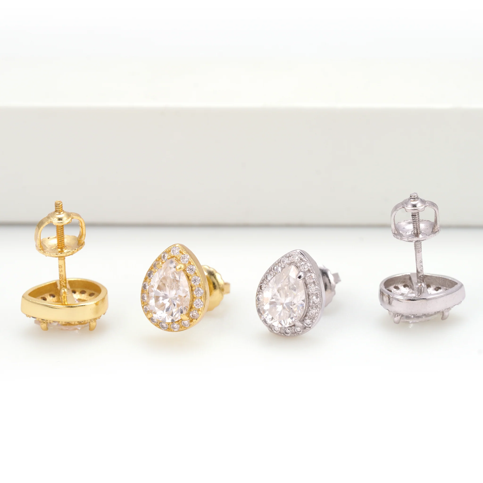 Tear Drop Earrings - Image 4