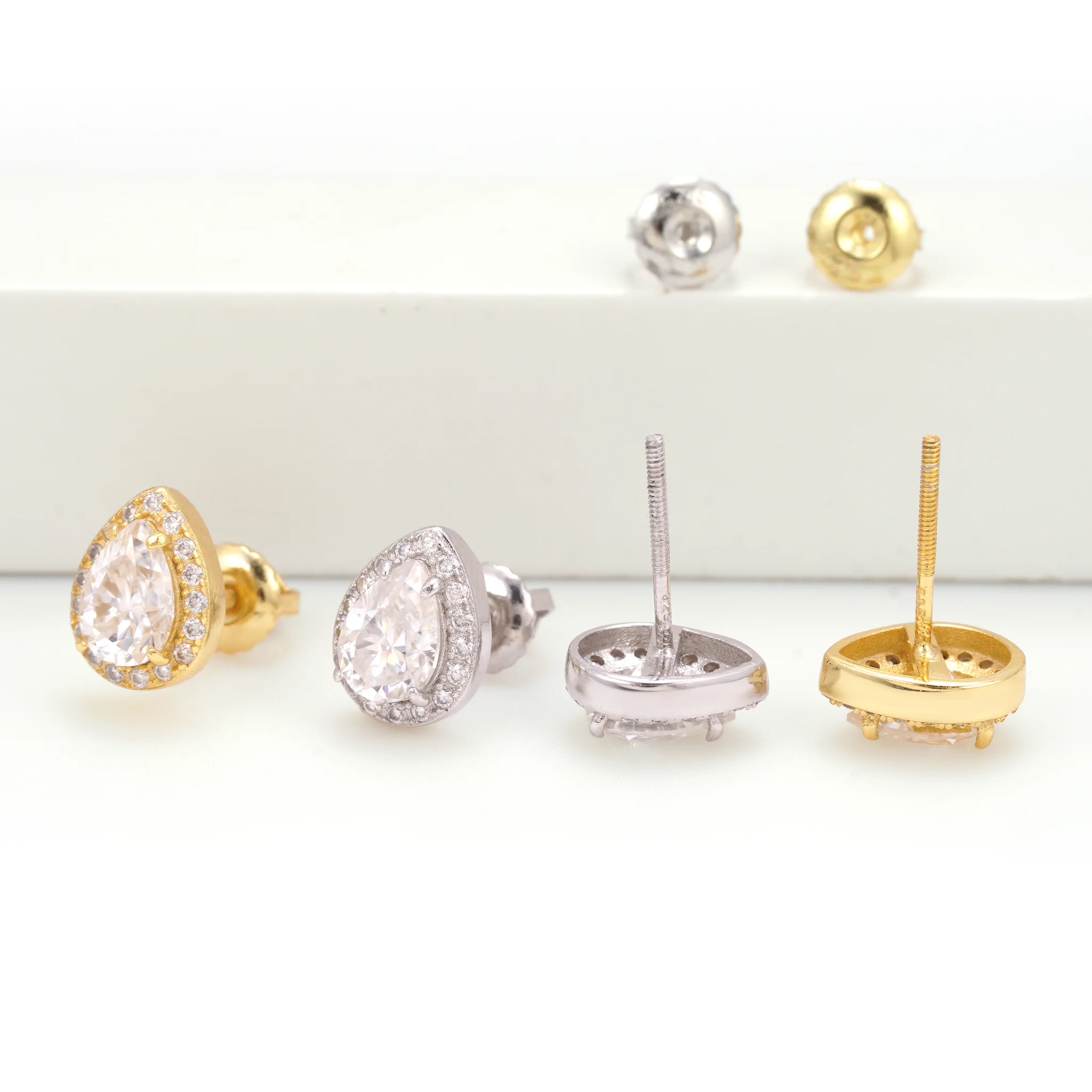 Tear Drop Earrings - Image 5