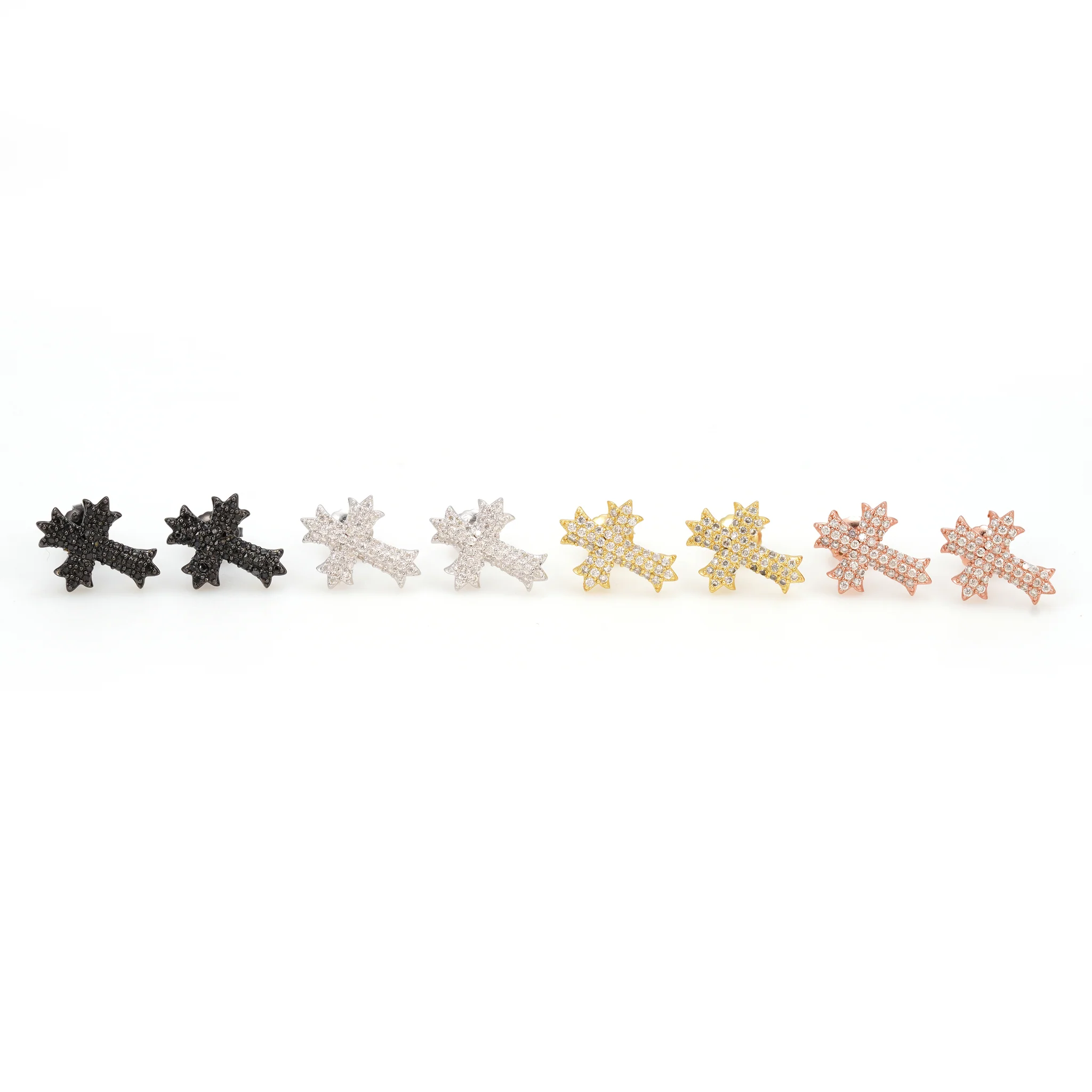 Cross Earrings - Image 3
