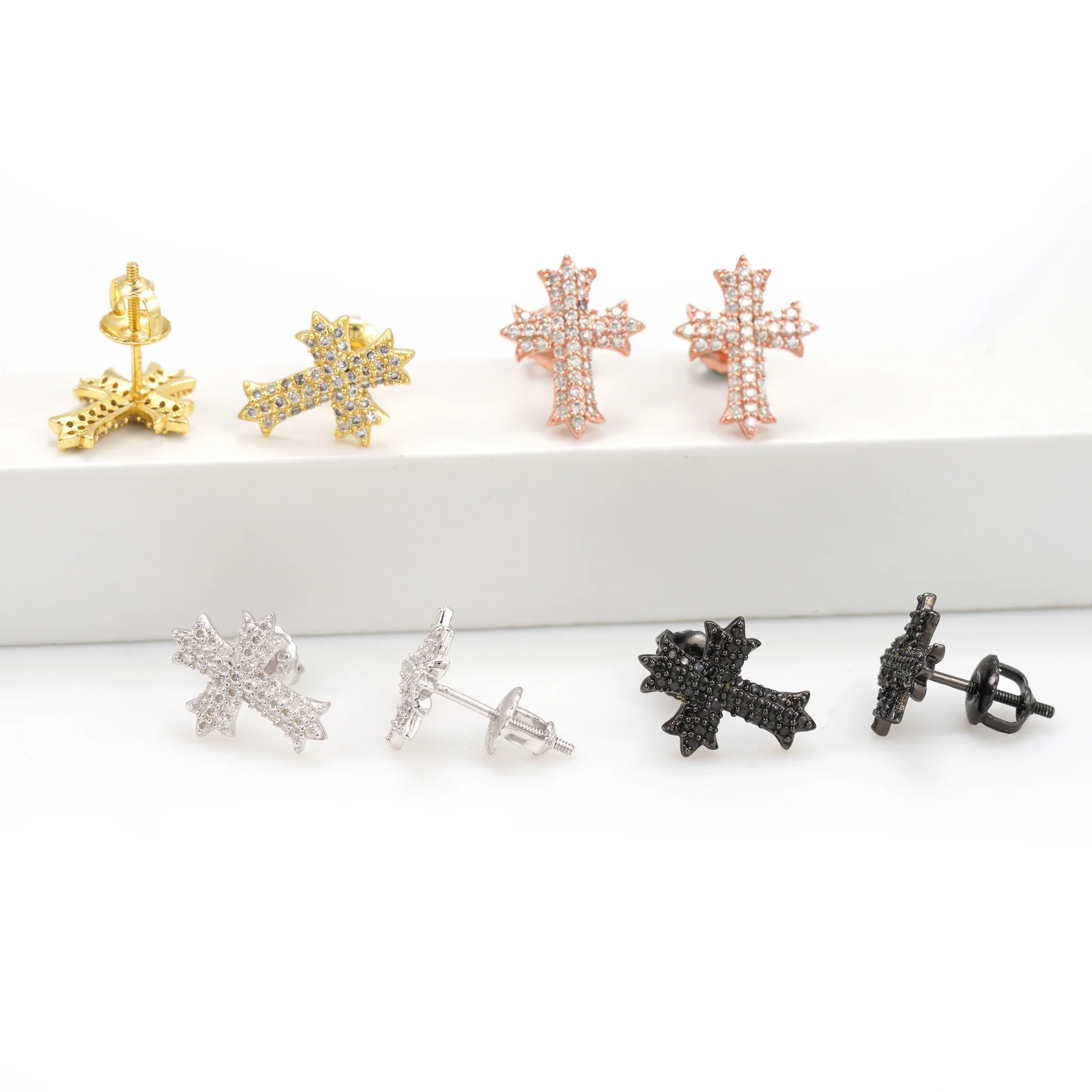 Cross Earrings - Image 5