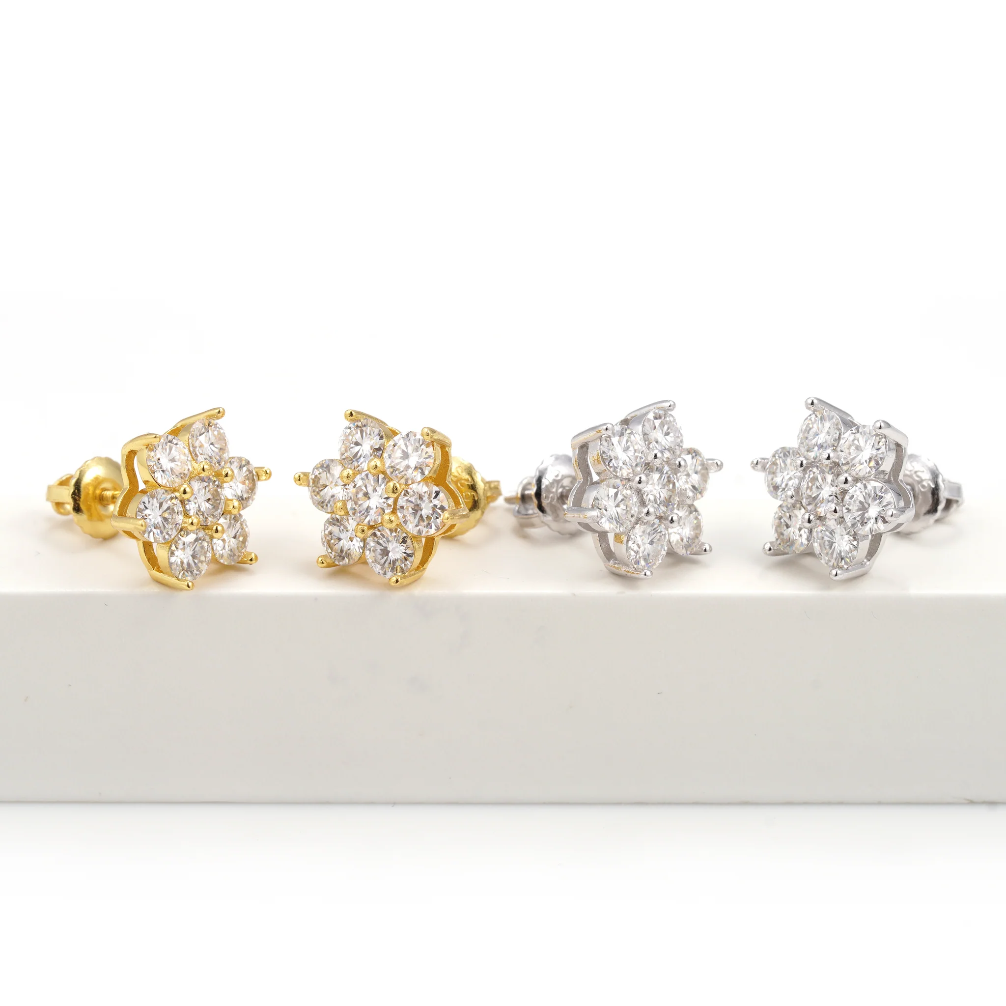 SPIKE FLOWER EARRINGS - Image 5