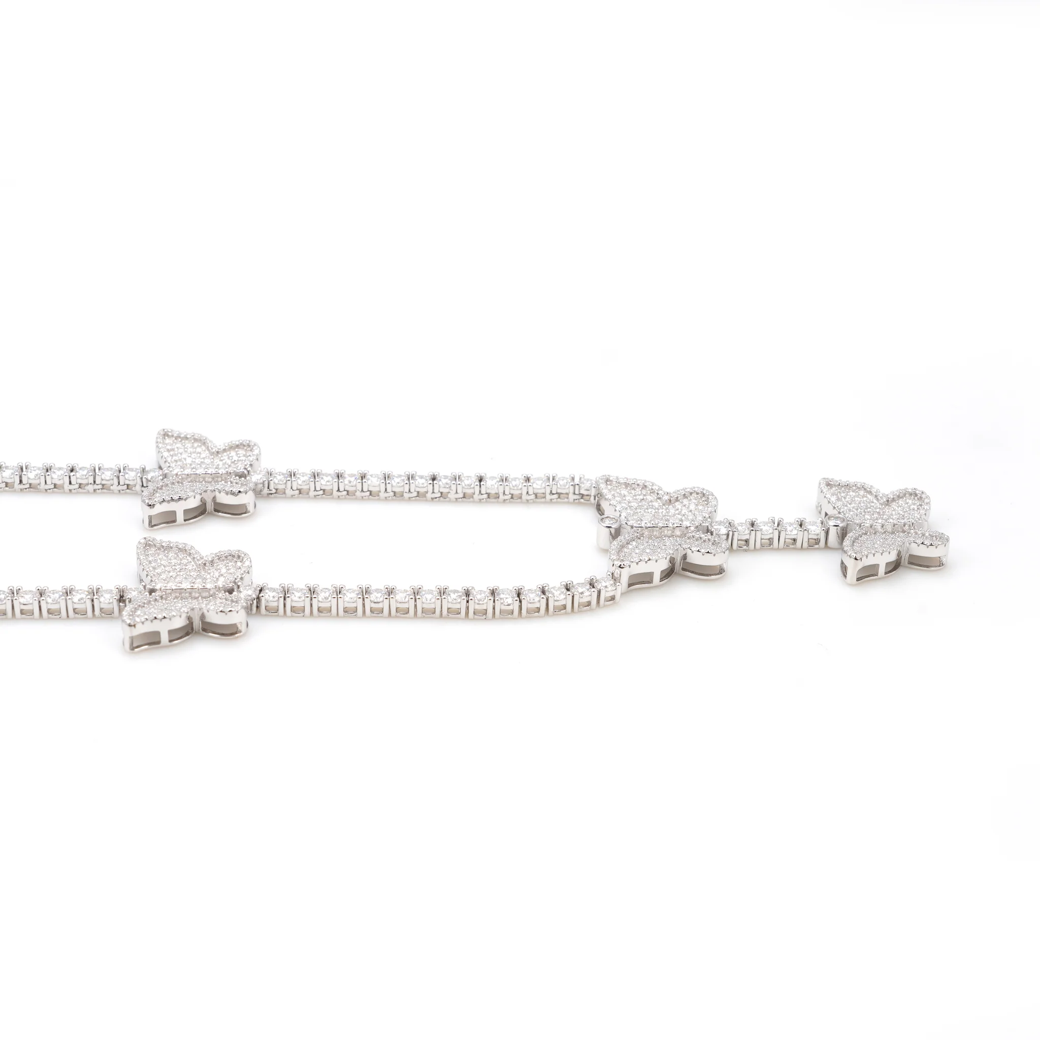 4 Butterfly 3mm Tennis Chain - Image 5