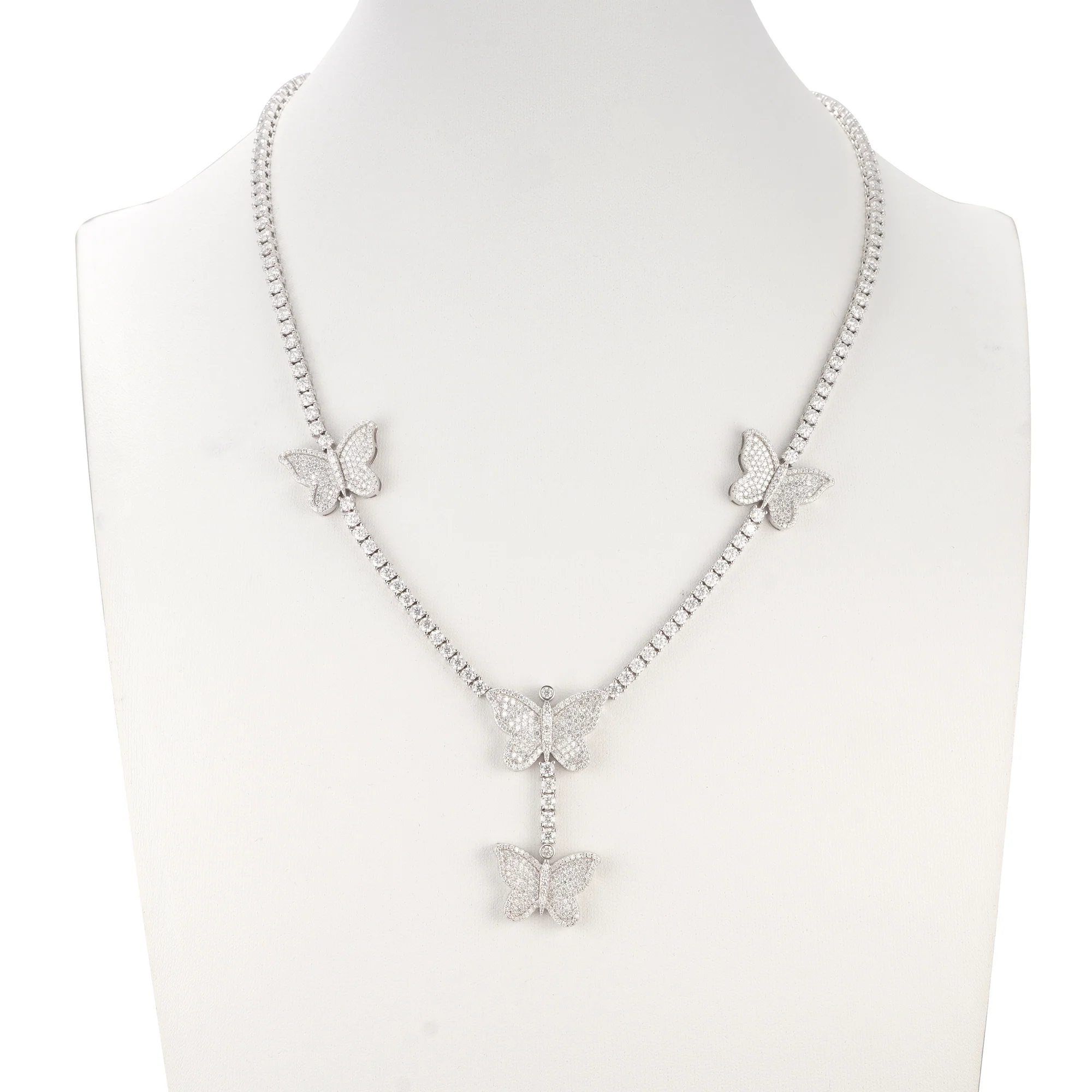 4 Butterfly 3mm Tennis Chain - Image 2