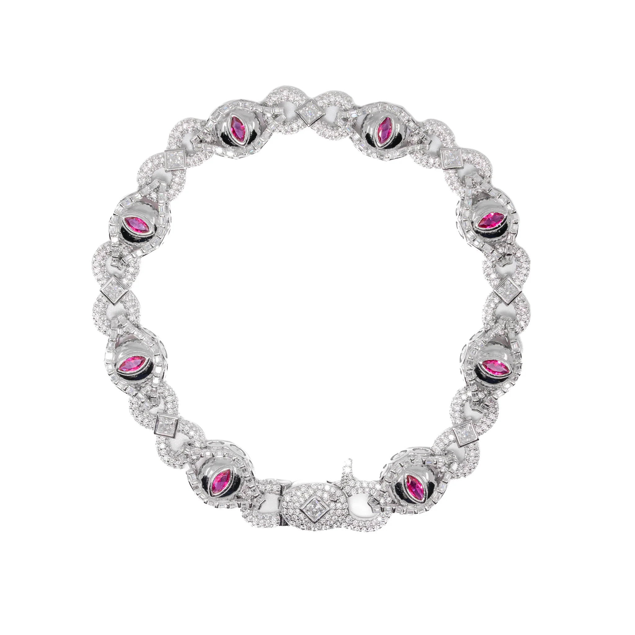 Crimson Frost Bracelet