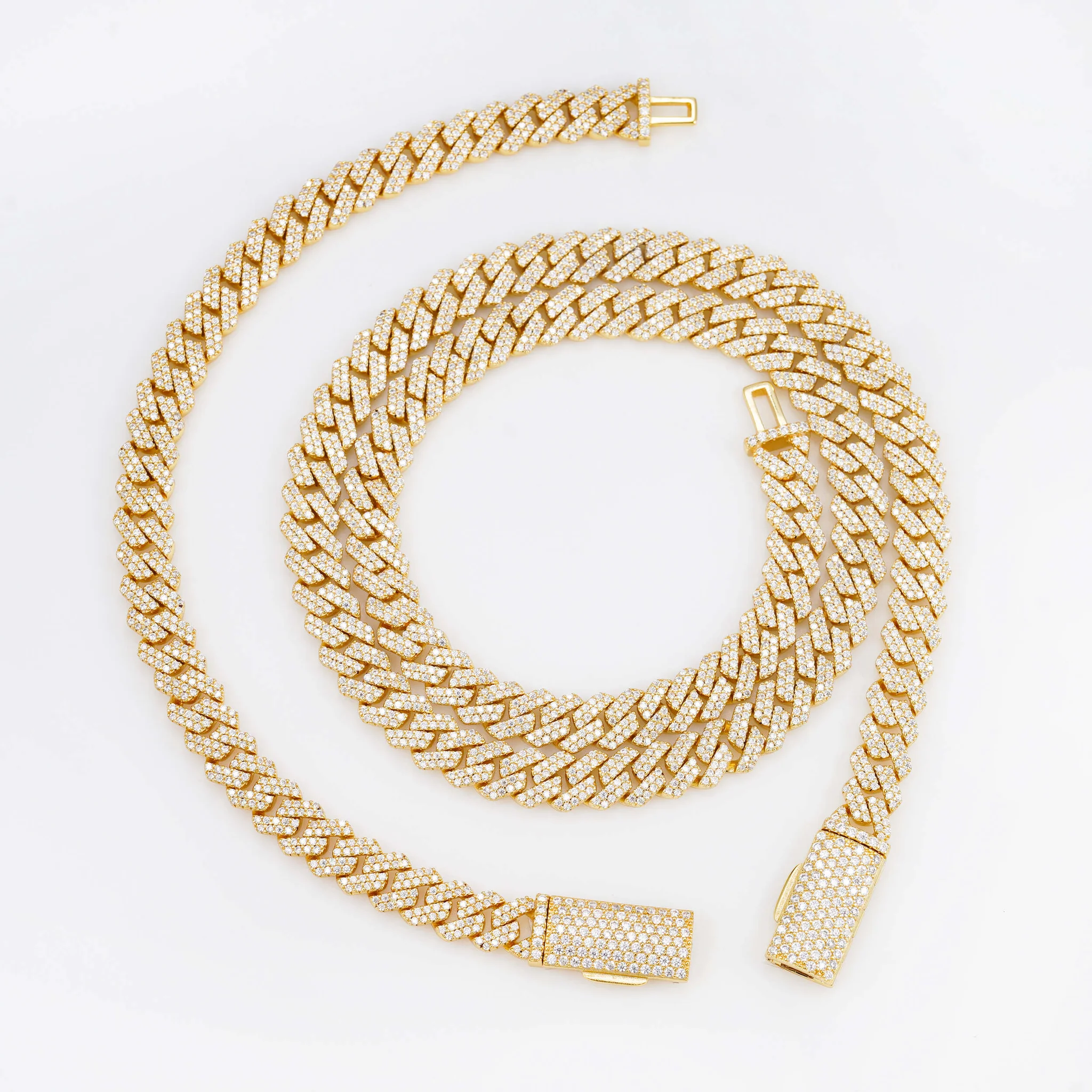 Cuban Chain and Cuban Bracelet Set 8MM