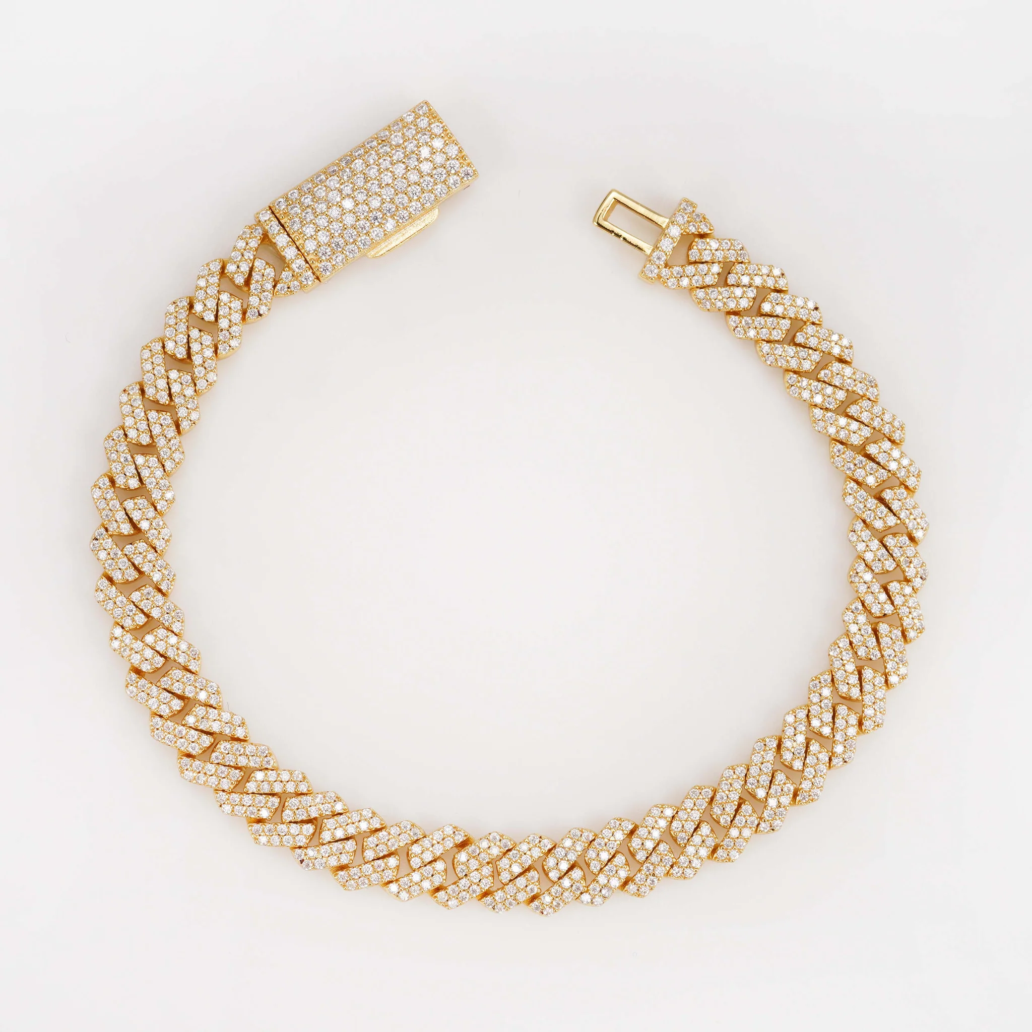 Cuban Chain and Cuban Bracelet Set 8MM - Image 6