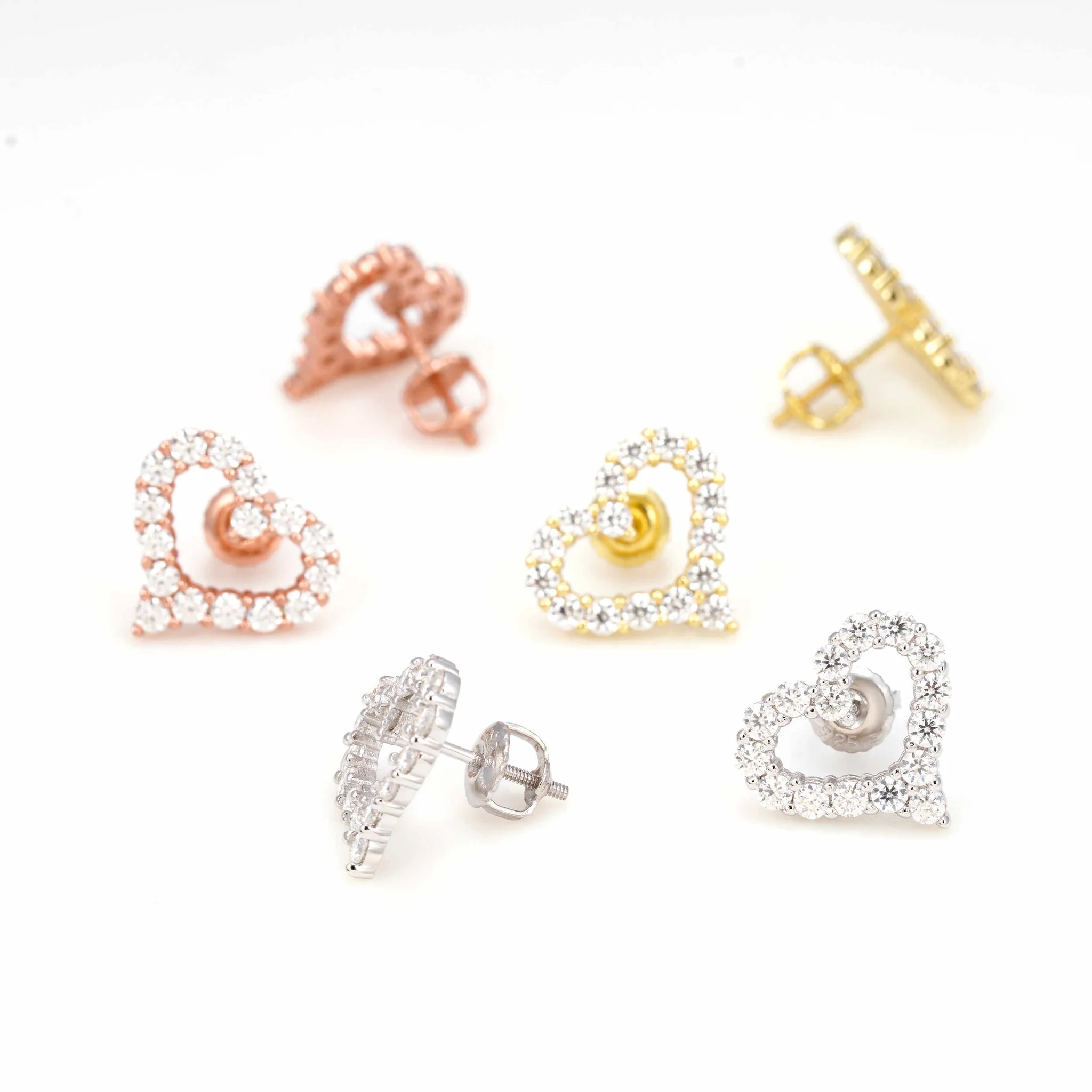 Heart Shape Earrings - Image 4